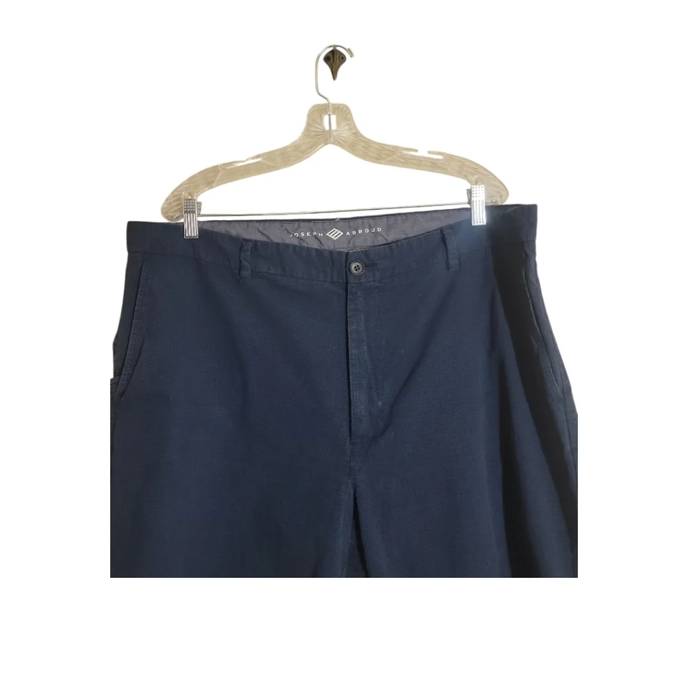 Joseph Abboud men’s shorts size 42 navy blue casual flat front chino